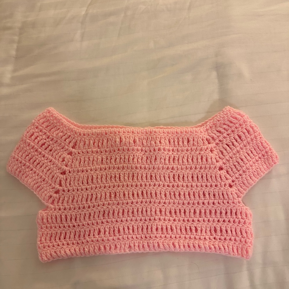 Crochet crop top
